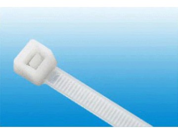 Nylon Cable Ties: L 3.9” X W 0.100", 18 lbs., 1000 pcs./bag, Natural